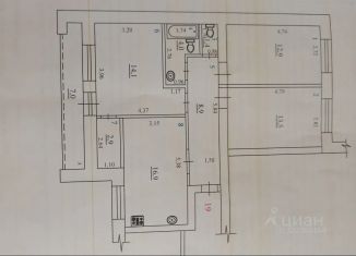 Продажа 4-ком. квартиры, 76 м2, Самарская область, проспект Карла Маркса, 6